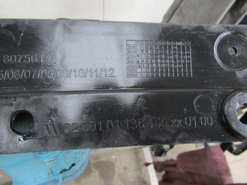 Wzmocnienie mocowanie spoiler dokładka przód BMW F40 M SPORT