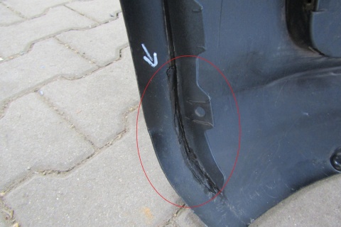 Zderzak przód przedni Audi A3 8P0 LIFT 08-12