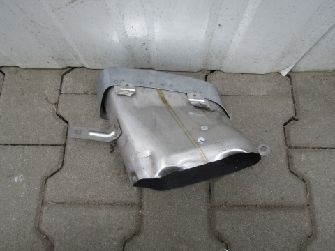 Końcówka lewa tłumika wydechu Audi A6 C7 4G0