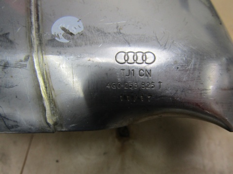 Końcówka lewa tłumika wydechu Audi A6 C7 4G0