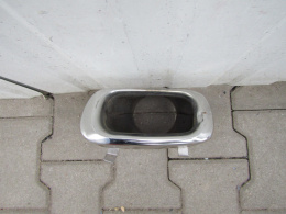 Końcówka lewa tłumika wydechu Mercedes GLA 156