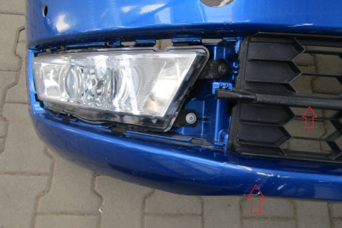 Zderzak przód przedni Skoda Rapid 5JA 12-17