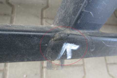 Zderzak przód przedni BMW X3 E83 03-06