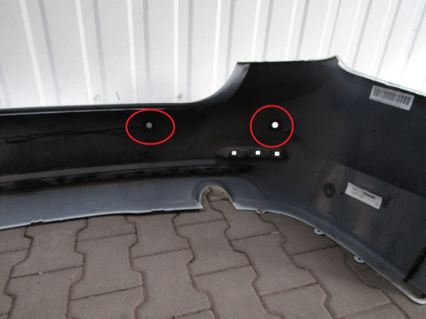 Zderzak tył tylny BMW 3 F30 Sedan LCI Sport Line 15-