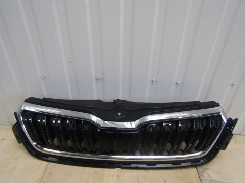 Grill atrapa chrom zderzak przód Skoda Kamiq 19-