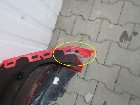 Zderzak tył tylny Audi A1 II 82A 18-