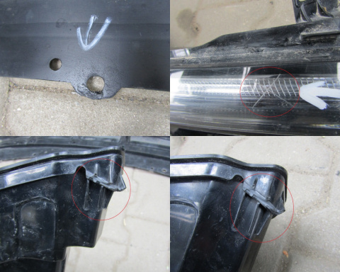 ZDERZAK PRZEDNI RENAULT KOLEOS II 2 LIFT 21-