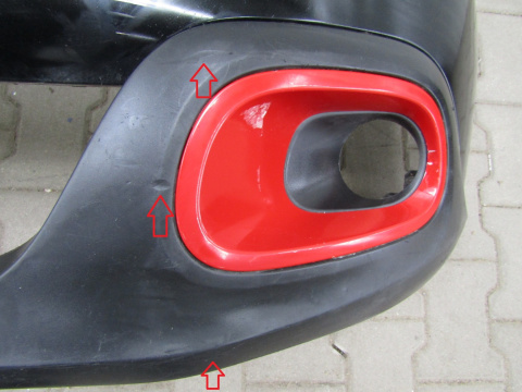Zderzak przód przedni Citroen C3 III 16-19