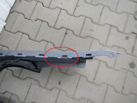 Zderzak tył tylny Audi A4 S4 B9 8W9 Kombi 15-19