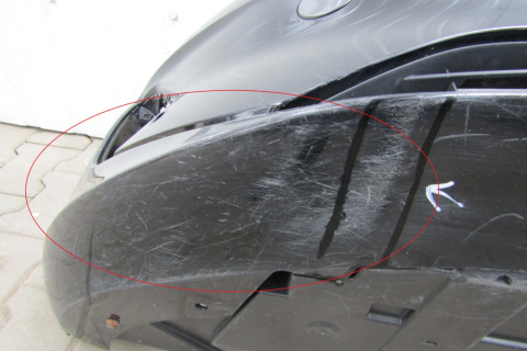 Zderzak przód Ford Fiesta Mk8 VIII 17- płyta