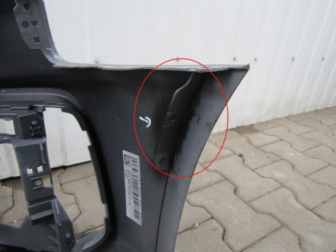 Zderzak przód przedni Audi RS4 B9 8W0 Lift 19-