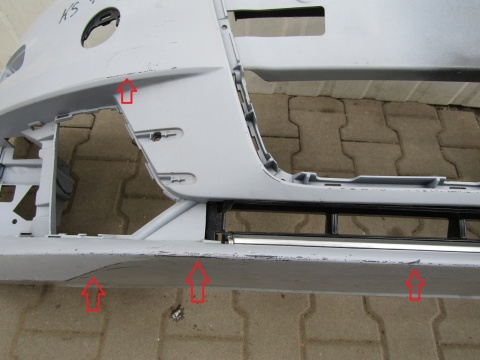 Zderzak przód przedni Audi A6 C7 4G0 Lift 14-18