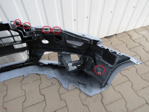 Zderzak przód przedni Audi A6 C7 4G0 Lift 14-18