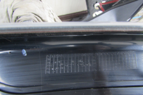 Spoiler lotka daszek klapy tył SKODA KAROQ LIFT 57A 21-