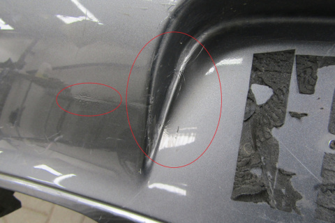 Zderzak tył tylny Porsche 911 997 Carrera Lift 08-