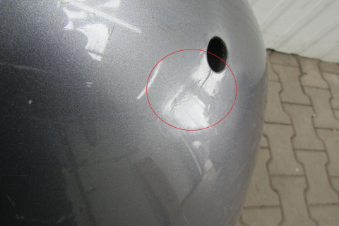 Zderzak tył tylny Porsche 911 997 Carrera Lift 08-