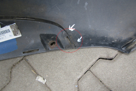 Zderzak tył tylny Porsche 911 997 Carrera Lift 08-