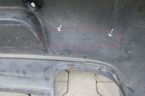 Zderzak tył tylny Porsche 911 997 Carrera Lift 08-