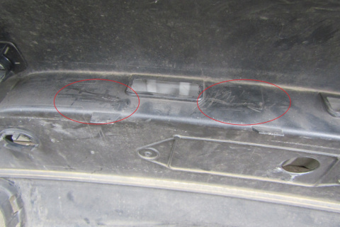 Zderzak tył tylny Porsche 911 997 Carrera Lift 08-