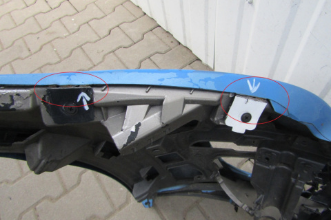 Zderzak przód Renault Megane 3 III Lift 12-14