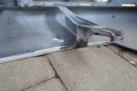 Zderzak przód przedni VW Multivan 7E5 2 II Lift 09-15