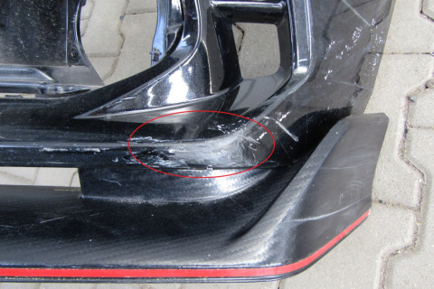 Zderzak przód przedni Honda Civic X Type R 15-