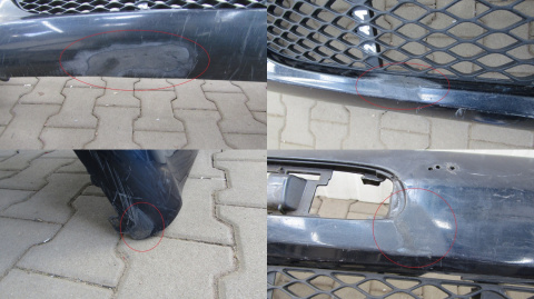 Zderzak przód przedni Mercedes E Klasa 211 W211 02-06 HALOGENY