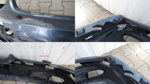 Zderzak przód przedni Mercedes E Klasa 211 W211 02-06 HALOGENY