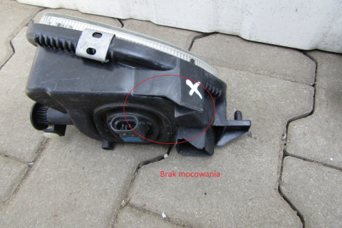 Zderzak przód przedni Mercedes E Klasa 211 W211 02-06 HALOGENY