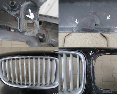 Zderzak przód przedni BMW 5 F10 F11 10-13