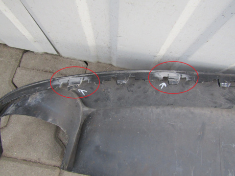 Dyfuzor spoiler dokładka tył Audi A7 4G8 10-14