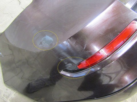 Zderzak tył tylny Opel Astra J 4 IV OPC Line Kombi 09-