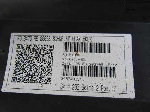 Listwa progowa prawa Ford Fiesta MK8 ST 5D 18-