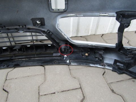 Zderzak przód przedni BMW 1 F20 F21 Lift LCI 15-19 ślizgi
