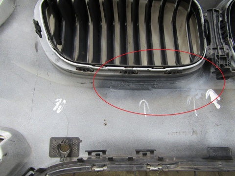 Zderzak przód przedni BMW 1 F20 F21 Lift LCI 15-19 ślizgi
