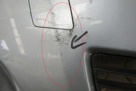 Zderzak przód przedni Toyota Yaris II LIFT 09-11