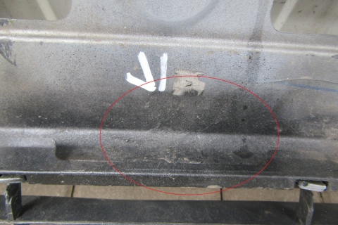 Zderzak przód przedni Toyota Yaris II LIFT 09-11