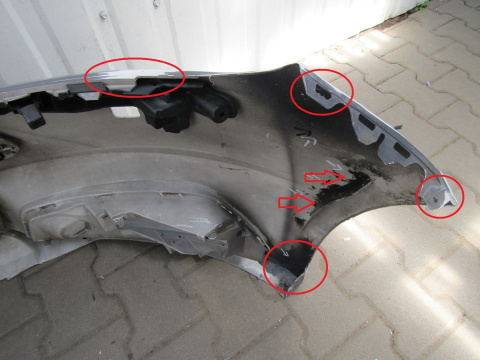 Zderzak przód Ford Focus MK3 III ST Lift 14-18
