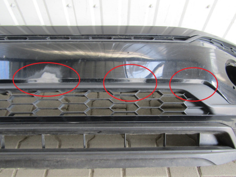 Zderzak przód przedni VW UP GTI Lift 1S0 16-