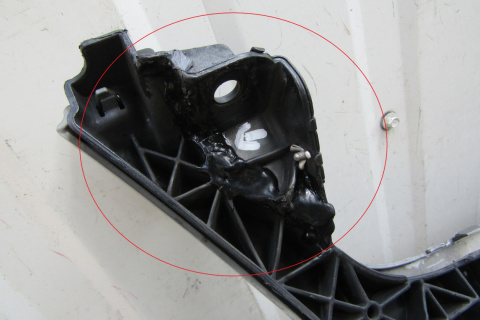 Zderzak przód Mercedes C-klasa 204 07-10 AMG
