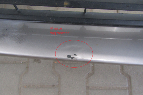 Zderzak przód przedni BMW 5 G30 G31 17- 4PDC