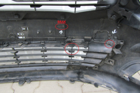 Zderzak przód przedni Citroen C4 II 2 10-17