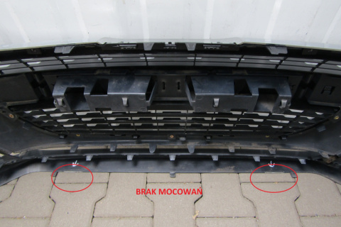 Zderzak przód przedni Peugeot 208 Lift 15-19