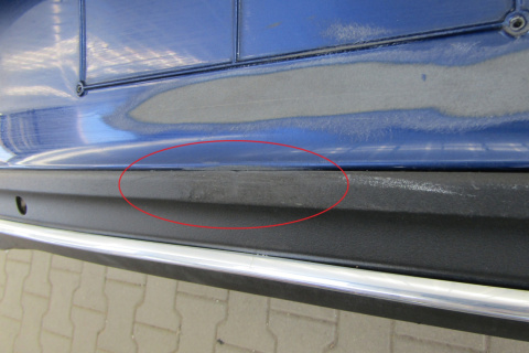 Zderzak tył Mercedes C KLASA 205 COUPE LIFT 18-