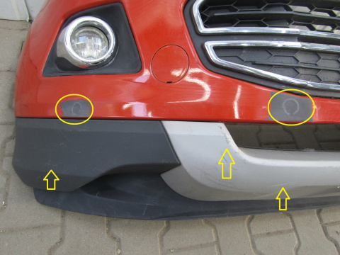 Zderzak przód przedni Ford Ecosport 2 II 12-17
