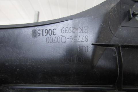 Listwa progowa prawa Hyundai I20 3 N LINE 87754 q0700 20-