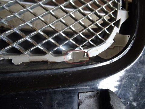 Zderzak przód przedni Jaguar XF X250 08-11 PŁYTA
