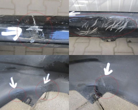 Zderzak przód przedni Toyota Prius 2 II XW20 03-09