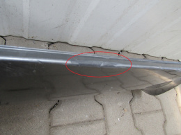 Dyfuzor spoiler dokładka tył BMW 5 E60 E61 M pakiet