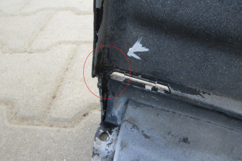 Zderzak przód Porsche 911 997 Turbo LIFT 08-12